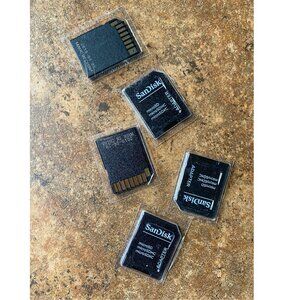 NEW SanDisk Micro SD to SD Card Adapter Reader - Camera, Computer, Etc. (QTY. 5)